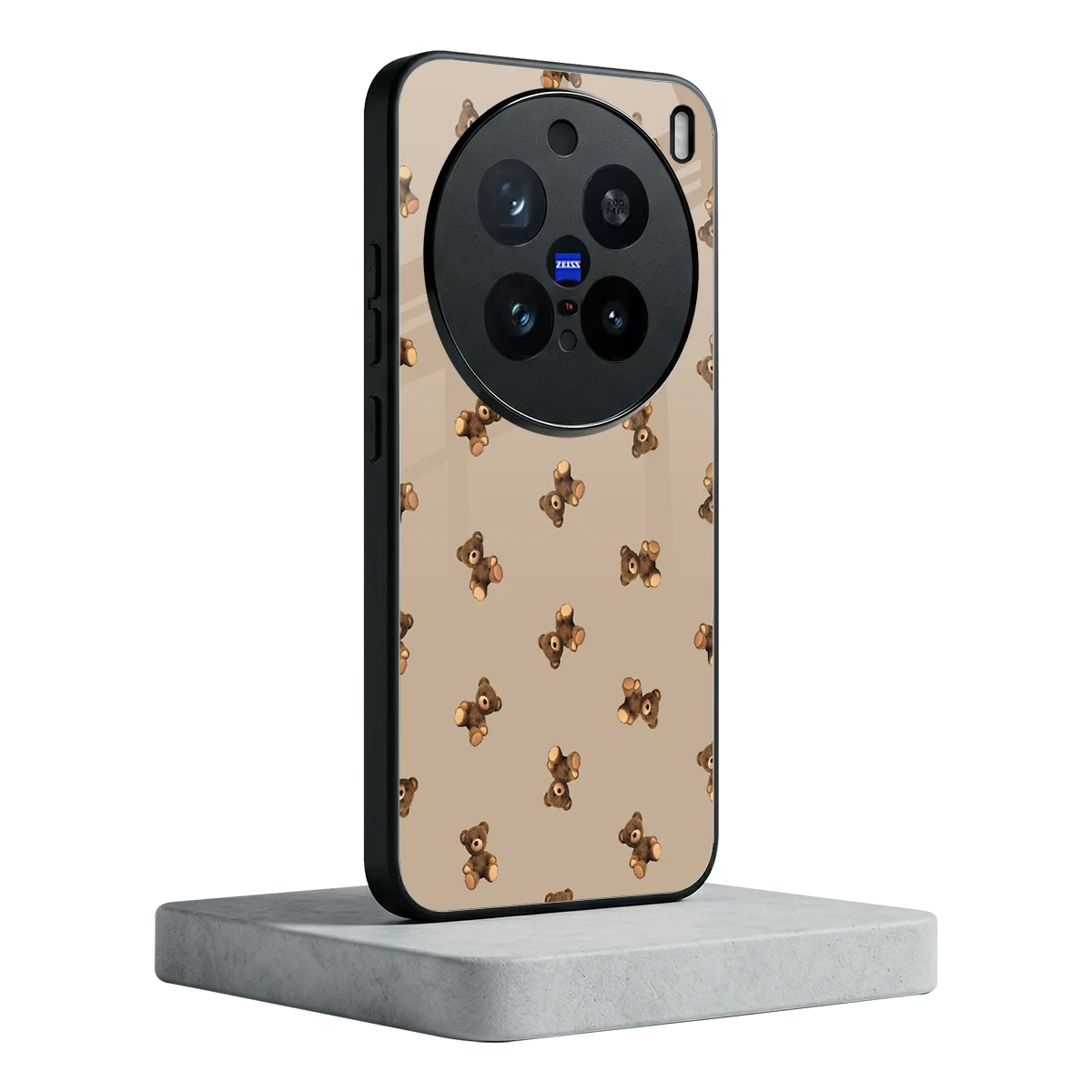Cuddle Mode vivo x200 pro mobile cover | shockproof glass phone case
