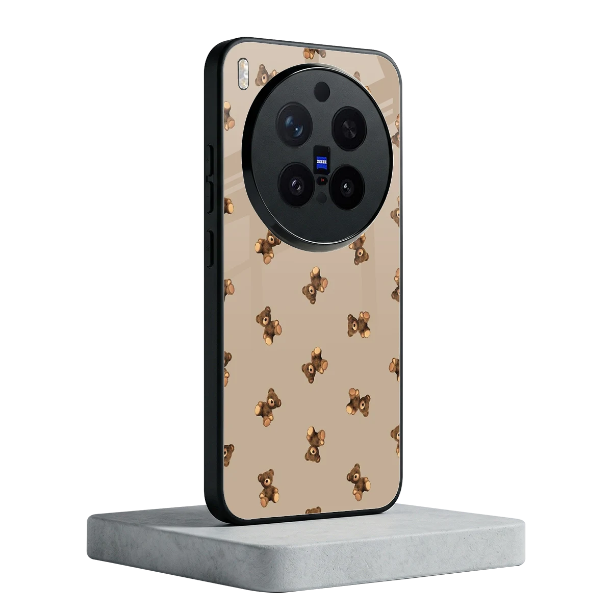 Cuddle Mode vivo x300 pro mobile cover | shockproof glass phone case