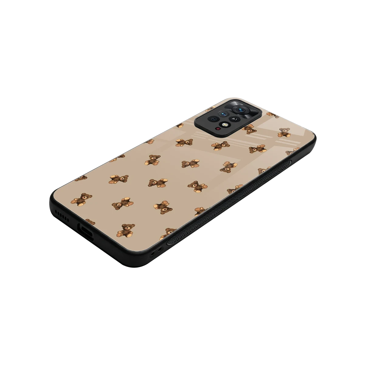 Cuddle Mode stylish phone case for redmi note 11 pro | glossy glass and slim fit