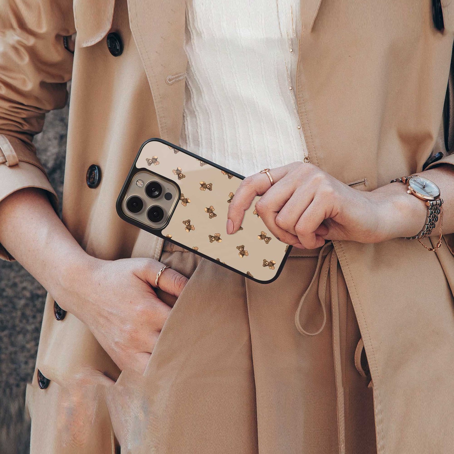 Cuddle Mode Phone Case for Iphone 16 | Glass Case