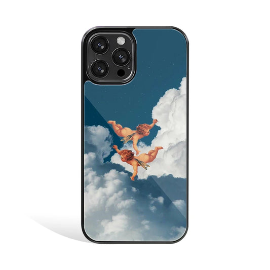 Premium Glass Back Mobile Phone Cover for iPhone, Samsung, OnePlus, Google Pixel, Redmi, Oppo, Vivo & Realme