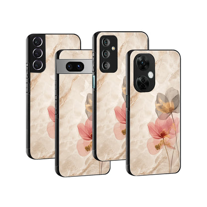 Stylish Glass Back Case for All Smartphones iPhone, Samsung, OnePlus, Pixel, Redmi, Oppo, Vivo, Motorola