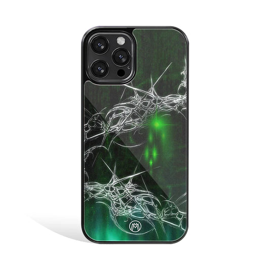 Premium Glass Back Mobile Phone Cover for iPhone, Samsung, OnePlus, Google Pixel, Redmi, Oppo, Vivo & Realme