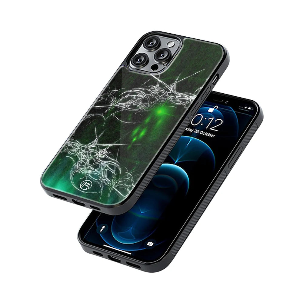 Protective Glass Back Phone Case Compatible with iPhone, Samsung, OnePlus, Pixel & More