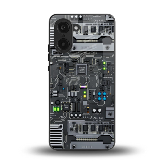 Cybercore back phone cover | glass case for oneplus nord ce5 5g