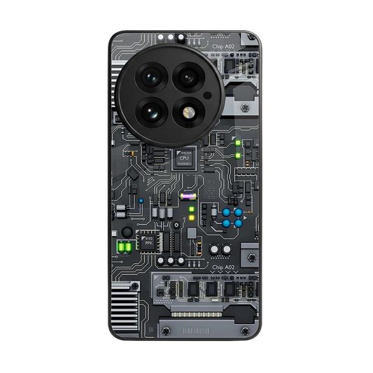Cybercore back phone cover | glass case for oneplus 13