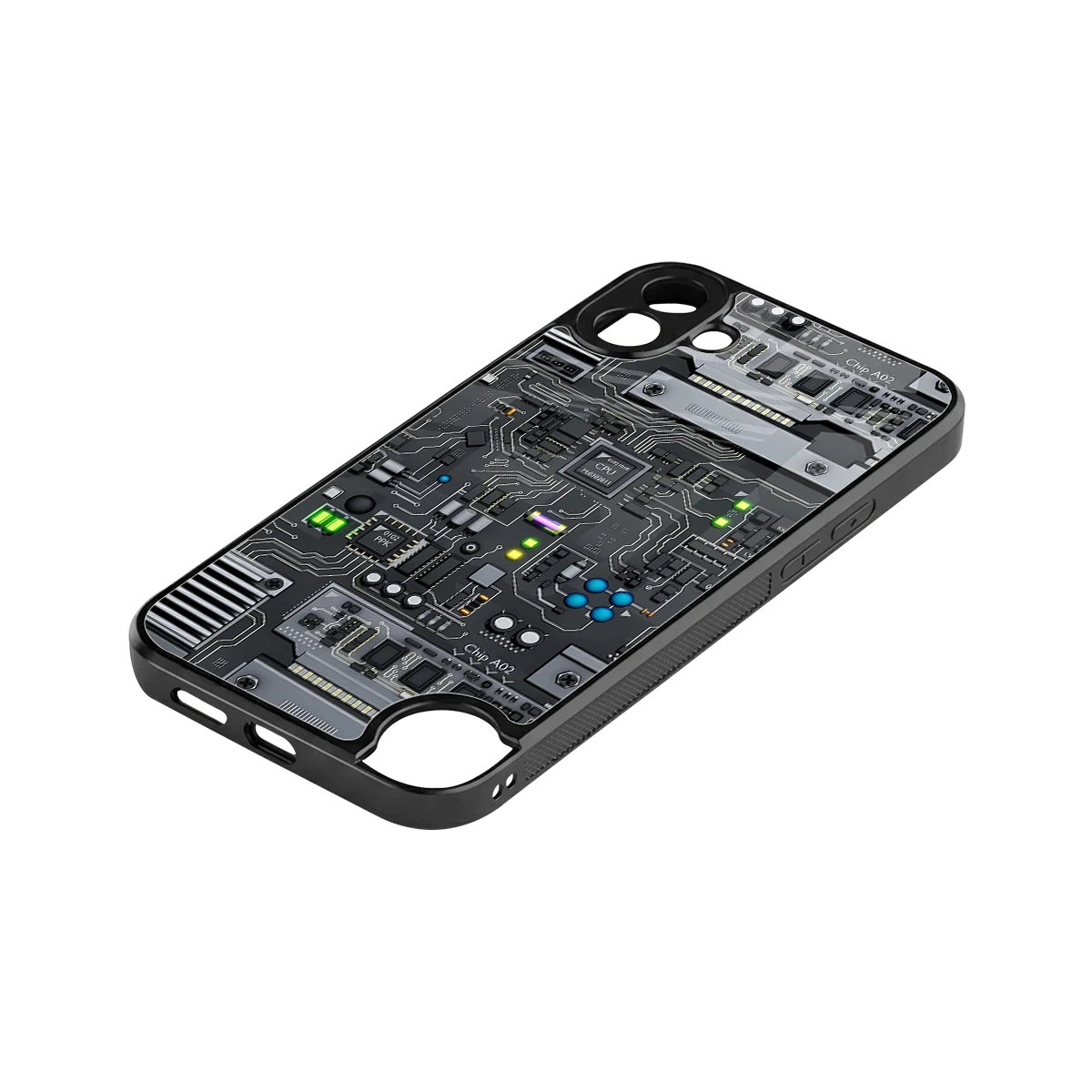 Cybercore stylish phone case for cmf nothing phone 1 | glossy glass and slim fit