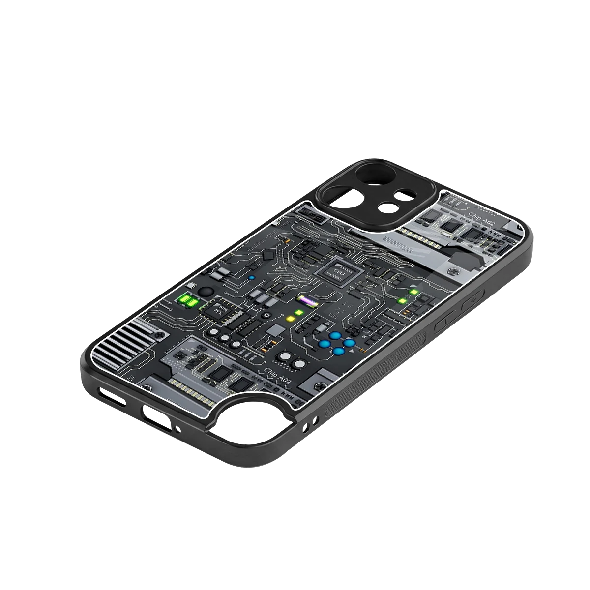 Cybercore stylish phone case for cmf nothing phone 2 pro | glossy glass and slim fit