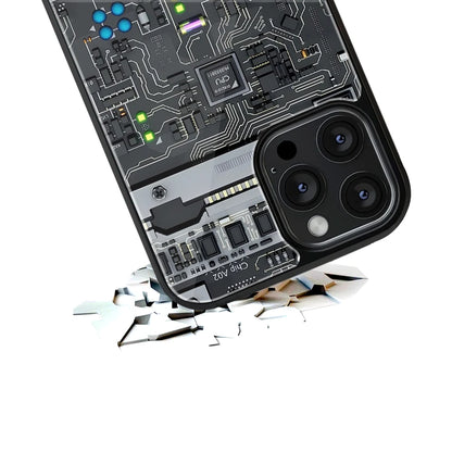 Durable Glass Back Mobile Case for iPhone, Samsung, OnePlus, Google Pixel, Redmi, Vivo, Oppo
