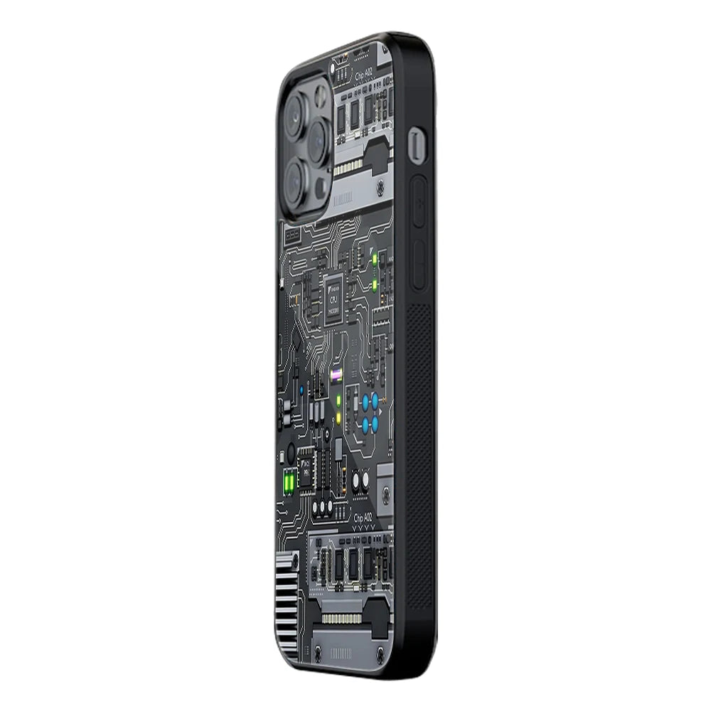Trendy Glass Back Mobile Case for iPhone, Samsung, Redmi, OnePlus, Google Pixel, Motorola