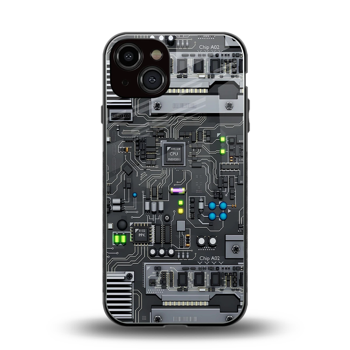 Cybercore back phone cover | glass case for iphone 13