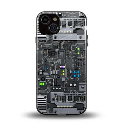 Cybercore back phone cover | glass case for iphone 14