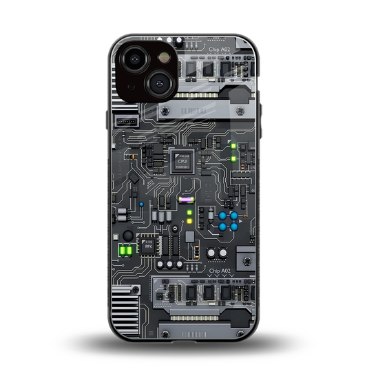 Cybercore back phone cover | glass case for iphone 14