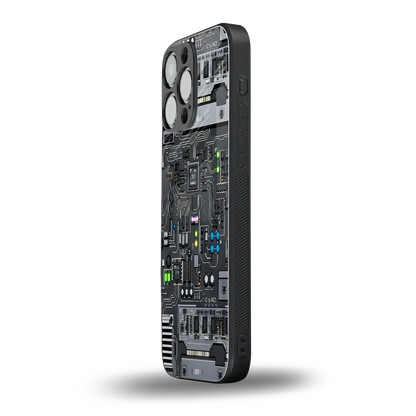 Cybercore iphone 16 pro max mobile cover | shockproof glass phone case