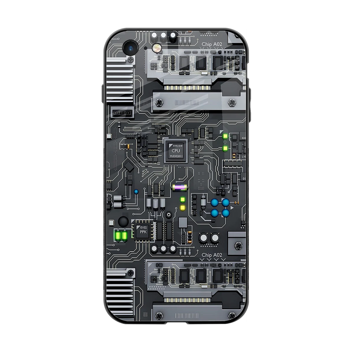 Cybercore back phone cover | glass case for iphone 6s plus