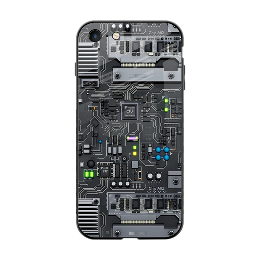 Cybercore back phone cover | glass case for iphone 7