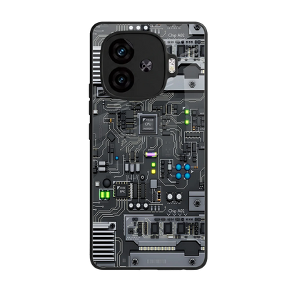 Cybercore back phone cover | glass case for iqoo neo 10r 5g