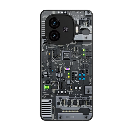 Cybercore back phone cover | glass case for iqoo neo 10r 5g