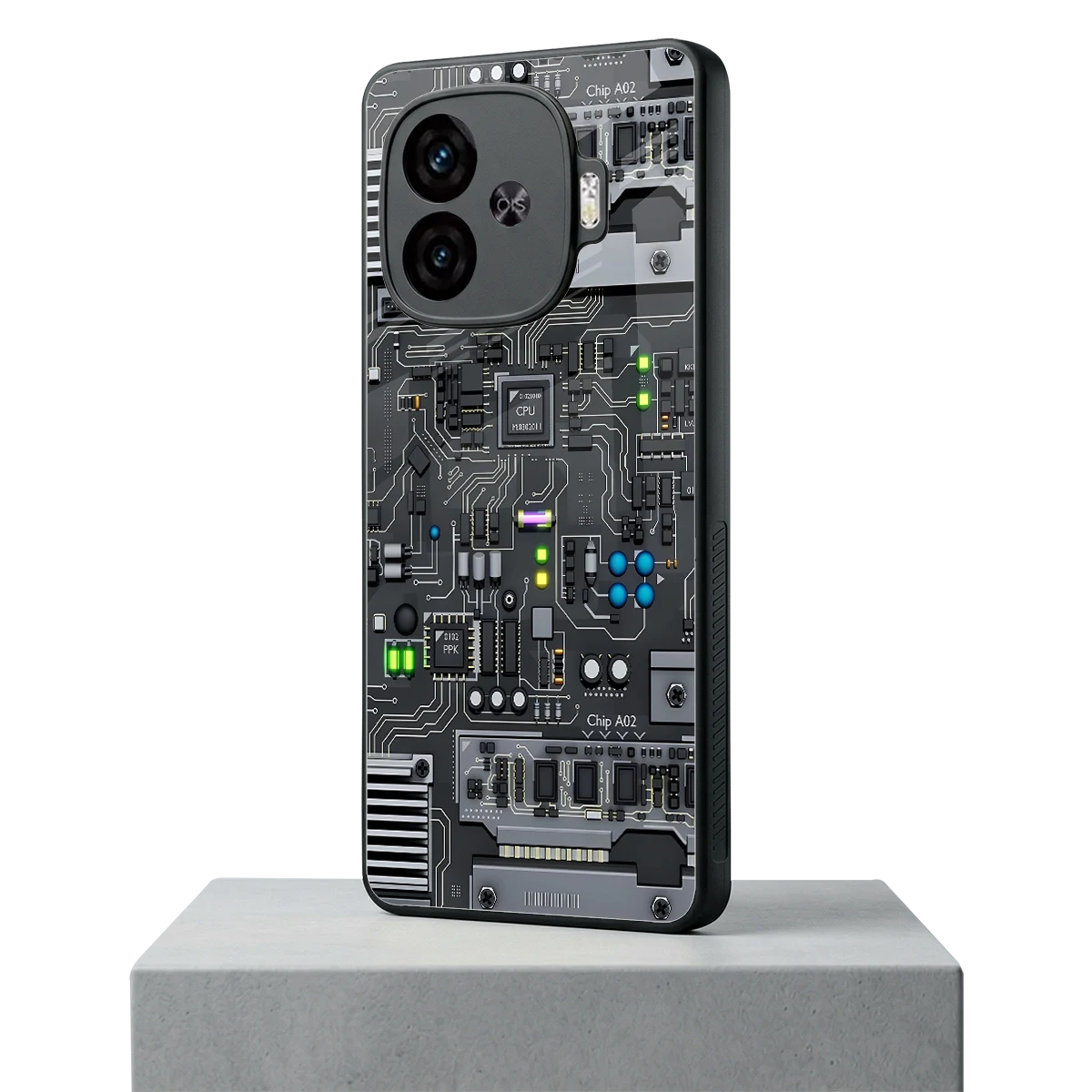 Cybercore iqoo neo 10r 5g mobile cover | shockproof glass phone case