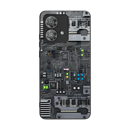 Cybercore back phone cover | glass case for motorola edge 40 neo 5g