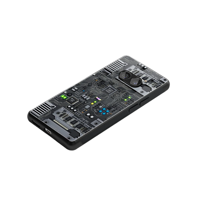 Cybercore stylish phone case for nothing phone 2a plus | glossy glass and slim fit