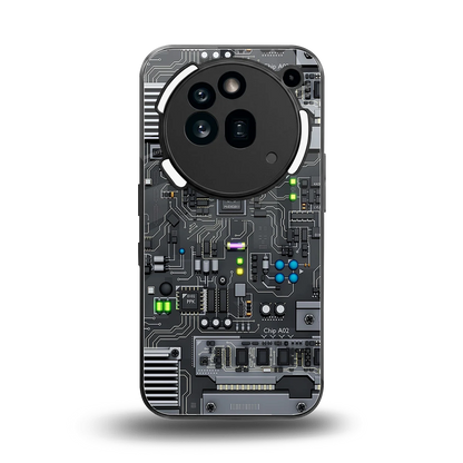 Cybercore back phone cover | glass case for nothing phone 3a pro