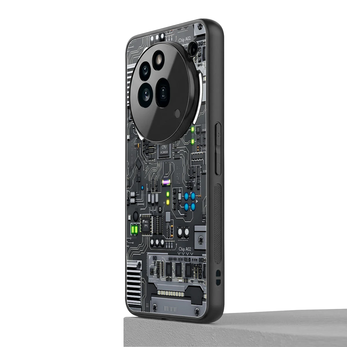 Cybercore nothing phone 3a pro mobile cover | shockproof glass phone case