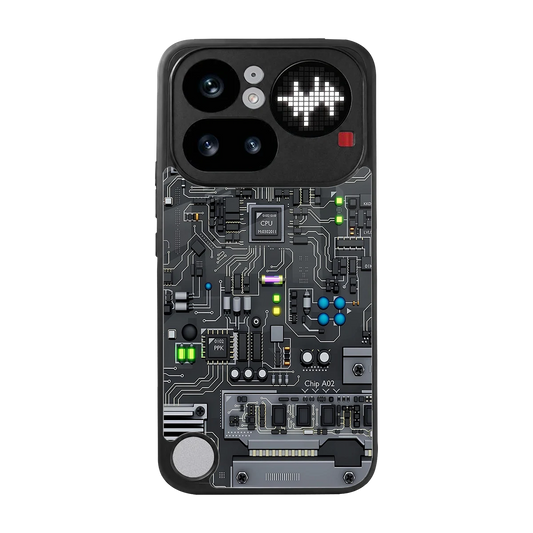 Cybercore back phone cover | glass case for nothing phone 4a pro