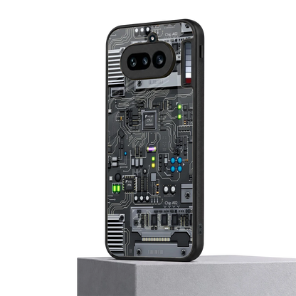 Cybercore nothing phone 4a mobile cover | shockproof glass phone case