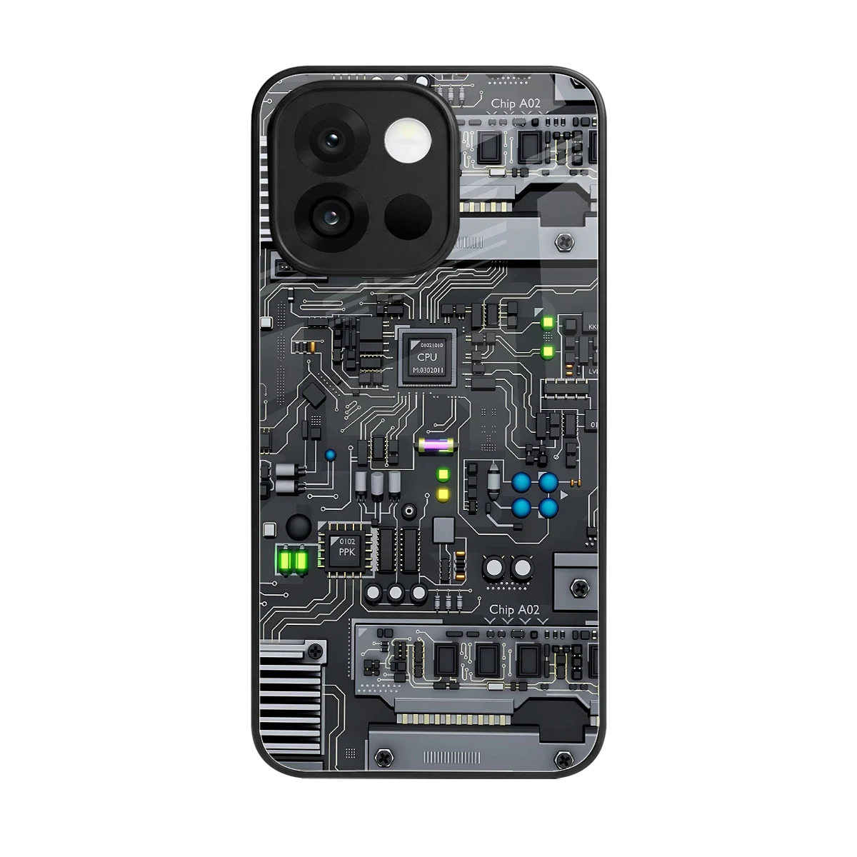 Cybercore back phone cover | glass case for oneplus 13s
