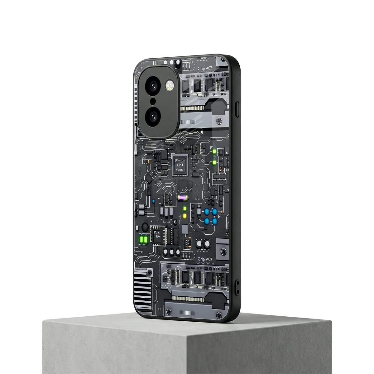 Cybercore oneplus 15r mobile cover | shockproof glass phone case