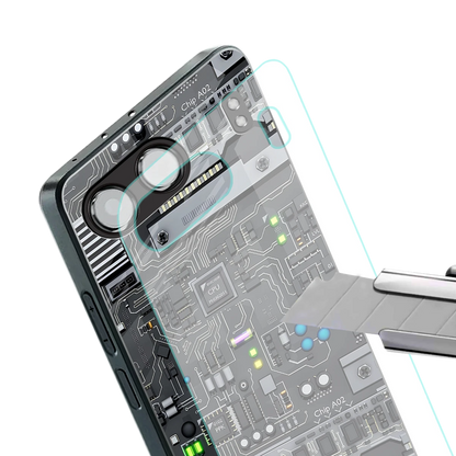 Cybercore stylish phone case for oneplus nord 4 | glossy glass and slim fit