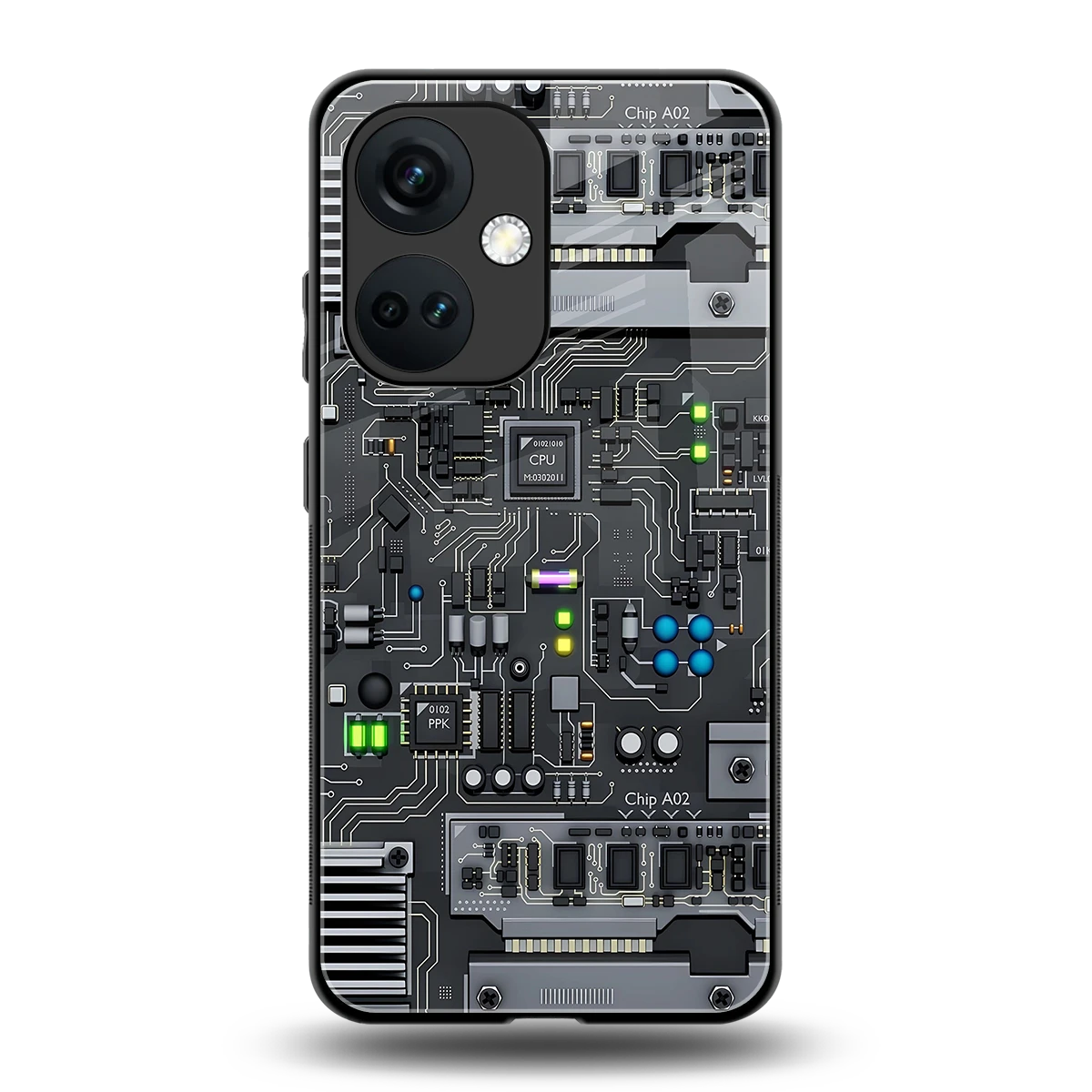 Cybercore back phone cover | glass case for oneplus nord ce 3