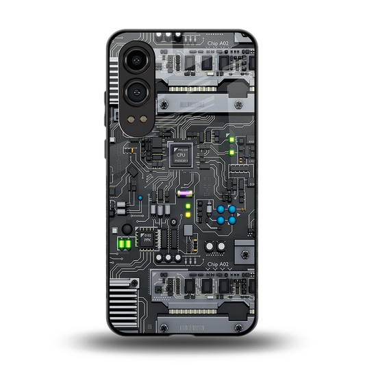 Cybercore back phone cover | glass case for oneplus nord ce 4 lite
