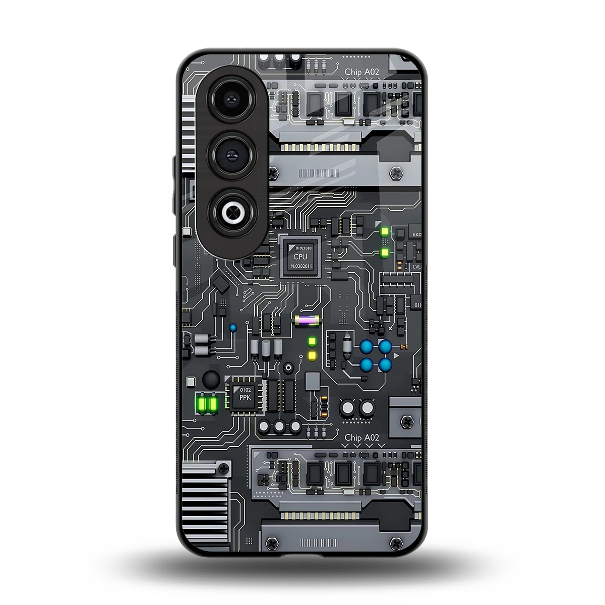 Cybercore back phone cover | glass case for oneplus nord ce 4