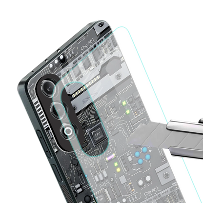 Cybercore stylish phone case for oneplus nord ce 4 | glossy glass and slim fit