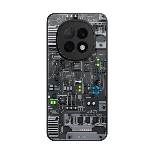 Cybercore back phone cover | glass case for oppo f29 pro 5g