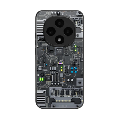 Cybercore back phone cover | glass case for oppo f31 pro 5g