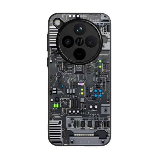 Cybercore back phone cover | glass case for oppo find x8