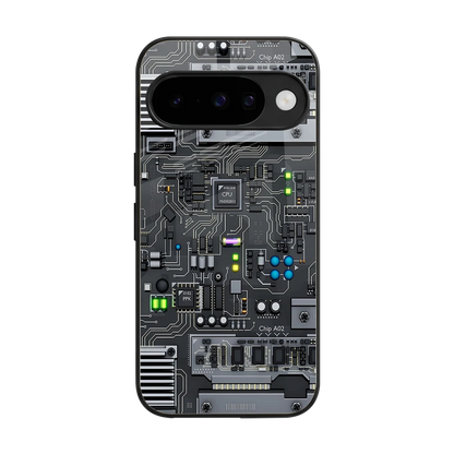 Cybercore back phone cover | glass case for google pixel 10