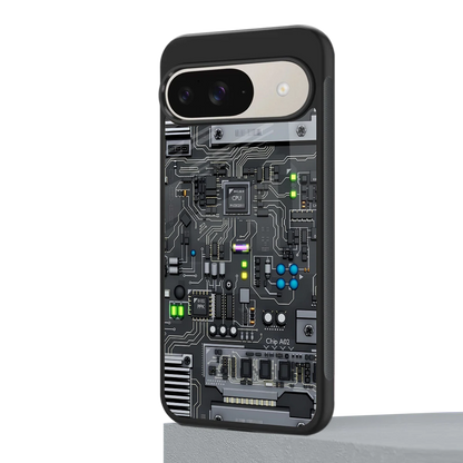 Cybercore google pixel 9 mobile cover | shockproof glass phone case