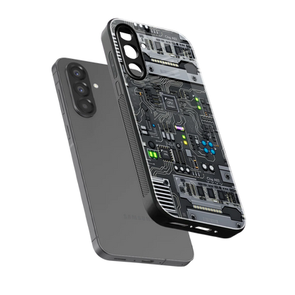 Cybercore sleek samsung galaxy a36 5g cover with tempered glass back and TPU edges