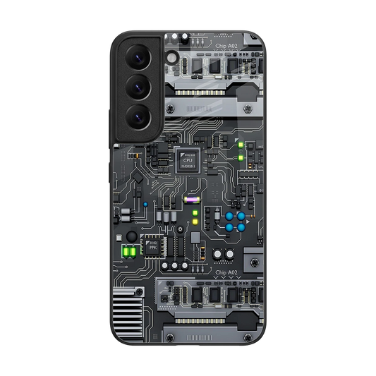 Cybercore back phone cover | glass case for samsung galaxy s22