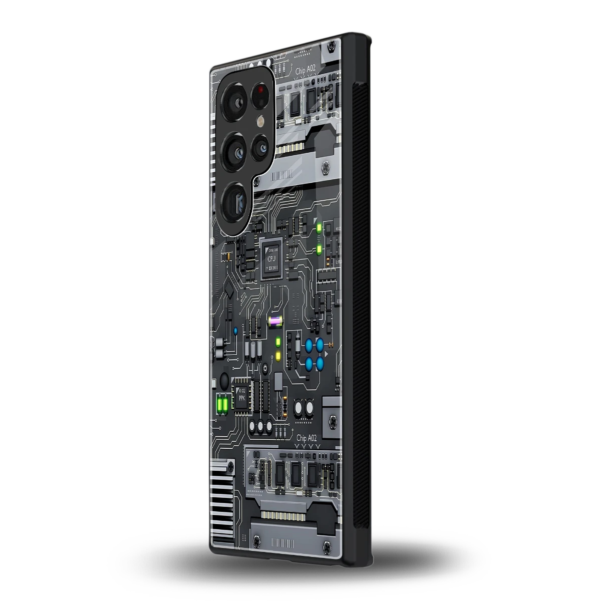 Cybercore samsung galaxy s23 ultra mobile cover | shockproof glass phone case