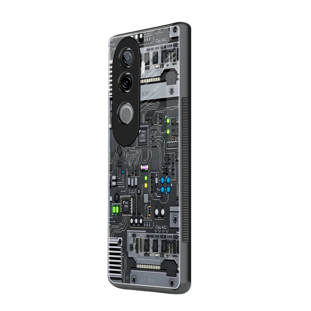 Cybercore vivo v40e mobile cover | shockproof glass phone case