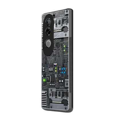 Cybercore vivo v40e mobile cover | shockproof glass phone case