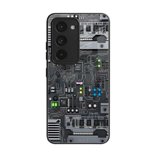 Cybercore back phone cover | glass case for redmi 15 5g
