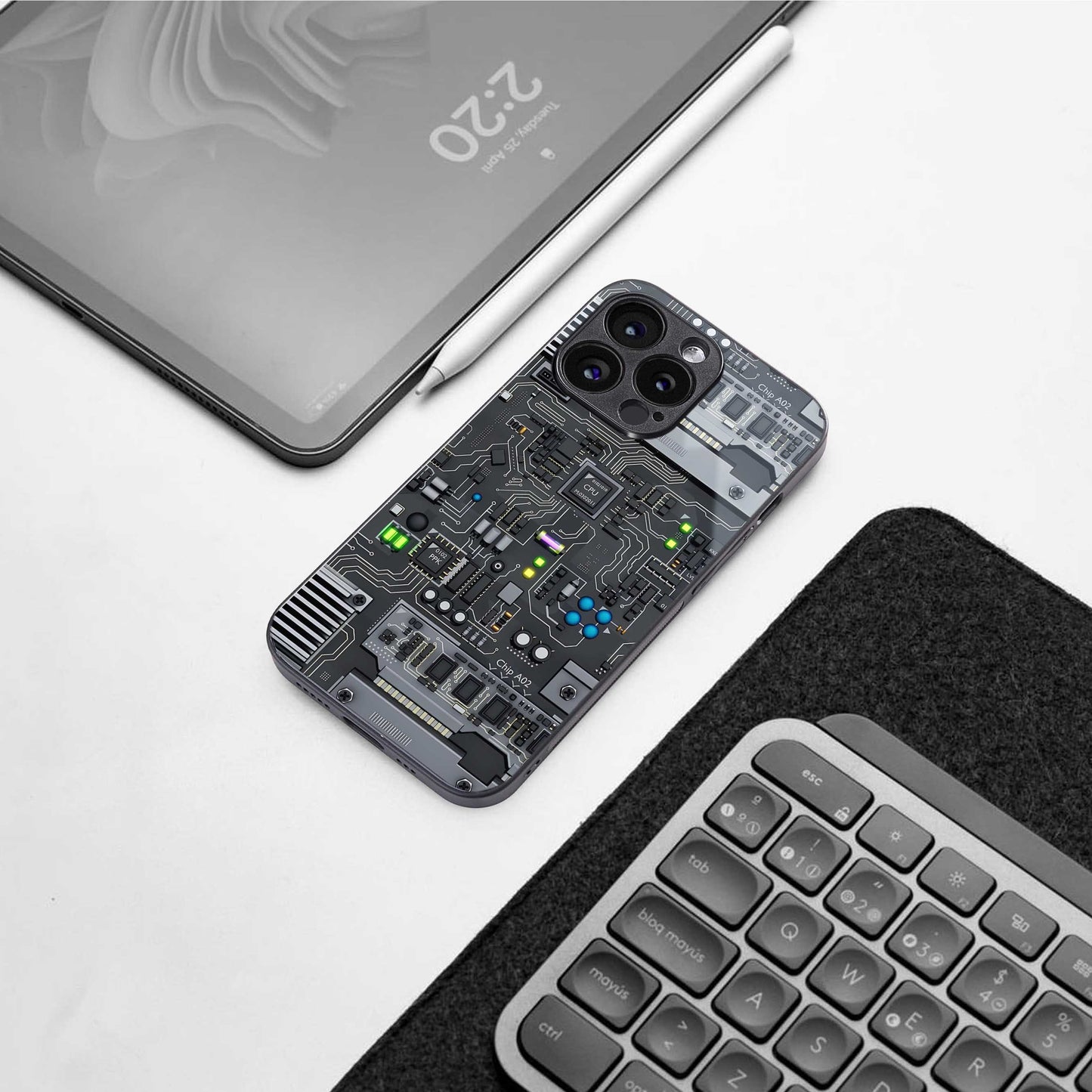 Cybercore Phone Case for Iphone 16 | Glass Case