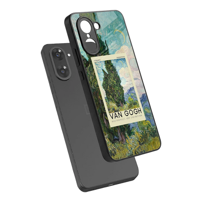 Cypresses sleek oneplus nord ce5 5g cover with tempered glass back and TPU edges