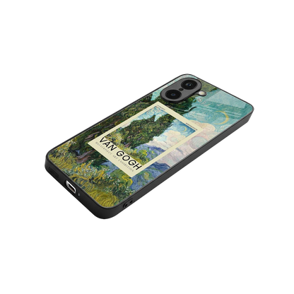 Cypresses stylish phone case for oneplus nord ce5 5g | glossy glass and slim fit